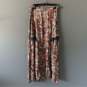 Floral Maxi Skirt